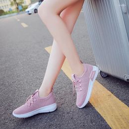 Fitness Shoes WOMEN Casual Lac-up Lightweight Comfortable Breathable Walking Sneakers Tenis Feminino Zapatos De Mujer