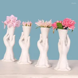 Vases Ceramic Vase Home Decor Flower Pots Planter Banana Furnishing Kitchen Restaurant Decoration Creative