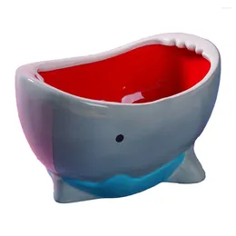 Dinnerware Sets Cute Attack Bowl Cereal Candy Ceramic Cartoon Fruit Snack Storage Box For Household