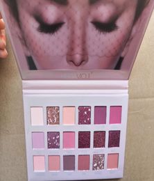 New Beauty Rose Glod Eyeshadow Palette 18 Colours Eyeshadow Palette Rose Gold Textured Palette Makeup Eye shadow 1212530