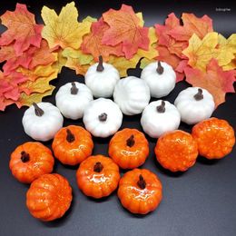 Decorative Flowers Halloween Pumpkin Decor Simulation Vegetable DIY Craft Decoration Home Party Props Farmhouse Room