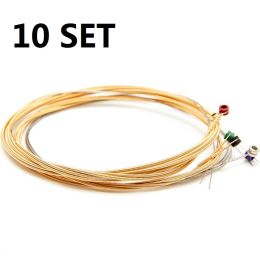 Guitar 10 Pack Excellent Acoustic/Electric/Classical Guitar Strings EZ EXP EXL EJ Series Guitar Strings with Retail Package