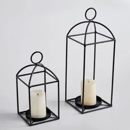 Candle Holders European Holder Wedding Centrepieces Metal Stand Decorations For Farmhouse Bedroom Special Event Parties