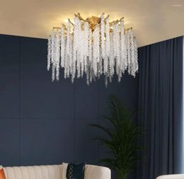 Chandeliers French Gold Crystal Chandelier For The Living Room Bedroom Luxury Decoration Lighting El Lobby