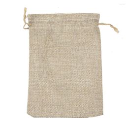 Storage Bags 30pcs Set Eco-friendly Bag For Coffee Beans And Spices Sort Out Linen Organisation Breathable Fabric