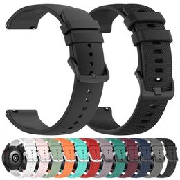 Sports Silicone 20mm 22mm Watch Strap For Garmin Venu 3 Band Forerunner 265 255 Music Vivoactive 4 For Venu Sq 2 Bracelet 240415