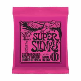 Cables Ernie Ball 2223 Nickel Super Slinky Custom Gauge Electric Guitar Strings 090042