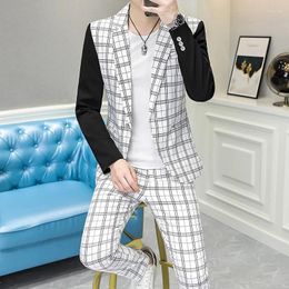 Men's Suits Spring 2024 (suit Trousers) Korean Version Slim Trend Fashion Handsome Classic West Suit Trash Can