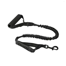 Dog Collars Walking Reflective With Absorber Belt Leash Elastic Two Handle Car Pet Supplies Protection Safety