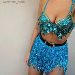 Sexy Skirt hirigin Women Girls Mini Wrap Summer y Skirt Women Belly Dance Hip Skirt Glitter Sequins Tassel Skirts Sundress L49