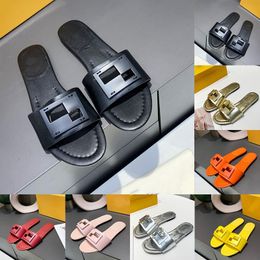 Designer Sandals Slippers For Womens Ladies Fashion Luxury Slides claquette luxe cut out room outdoor sliders summer woman beach shoes mules sandale