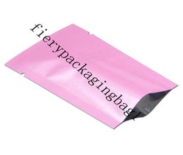 6x9 cm Pink Open Top Vacuum Aluminium Foil Heat Seal Storage Packing Pouches Sample Foil Vacuum Mylar Bags Heat Sealing Foil Food G2680867