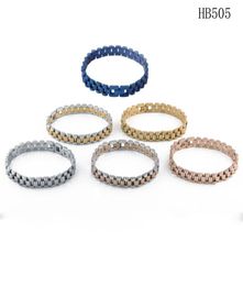 men039s designer bracelets With high quality Stainless Steel Iced out bracelet Luxury bracciali for womeN5409008