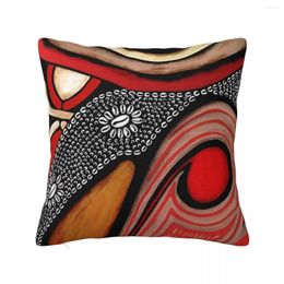 Pillow #396C - Segments Of Life III Artist Nathalie Le Riche Throw Christmas Covers Case For Pillows