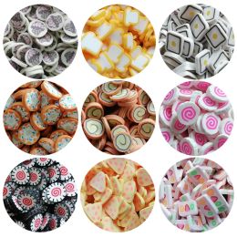 100g Slime Supplies Craft Class Sweet Cake Cake Toast Polymer Clay Slices Sprinkles
