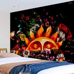 Tapestries Bohemian Butterfly Tapestry Home Room Decoration Hanging Cloth Live Broadcast Background Bedside