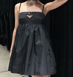 High quality Women's Sexy Dresses Lady Slip vest Dress Summer Designer mini Skirt Party Dress club Casual trendy Skirts Black dresses