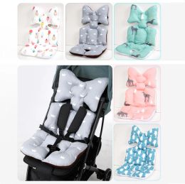 Pads Baby Stroller Cushion Cotton Liner Mat Baby Car Seat Pad Infant Toddler Cart Mattress Mat Kid Carriage Pram Stroller Accessories