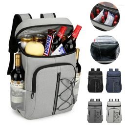 Backpack Insulated Cooler Bag Comfortable Soft Lightweight Camping Rucksack High-Capacity Outdoor Picnic Fresh Keeping Ice
