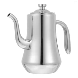 Dinnerware Sets Kettle Philtre Tea Camping Coffee Pot Durable Home Stainless Steel Cup Water Simple Oil Can