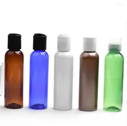 Storage Bottles 100ml120ML Plastic PET BOTTLE Disc Lid Toilet Water/toner/lotion/emulsion/shampoo/essence Skin Care Cosmetic Packing Flip