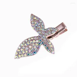 Hair Clips Arrival Rhinestone Crystal Butterfly Clip Hairpin For Women Girls Fashion Jewellery