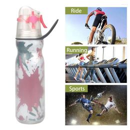 Water Bottles Mist Bottle Sports Insulated Spray With Capacity For Travel Gym Bpa-free Men