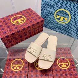 Toryburche Sandal Designer Sandals Men Slide Summer Tori Birch Sandal Slipper Woman Double Tori Sandal Flat Sandals Factory Platform Luxury Toryb Sandal 507 598