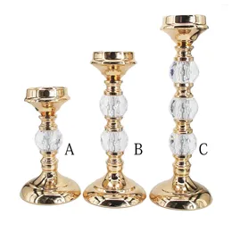 Candle Holders Metal Holder Decor For Wedding Centerpiece Tealight Candlestick Home Party Church Ornament