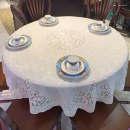 Table Cloth Domestic Big Round Waterproof And Oil Proof Non-slip The Table_ DAN30