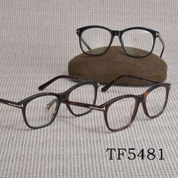 TF sunglasses oversize womens pilot designer women plate prescription spectacle frame live flat glasses Uv protection for driving fashion goggles tf5481