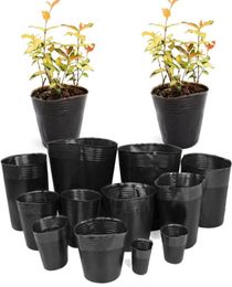 Planters Pots 20300PCS 15 Sizes Of Plastic Grow Nursery Pot Home Garden Planting Bags For Vegetable Flowers Plant Container Sta8901596