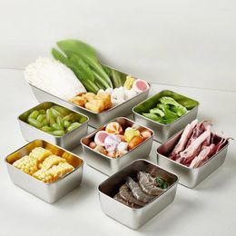Storage Bottles Airtight Containers For Food Kitchen Box Organizer Boxes Sealed Container Stainless Steel & Organization