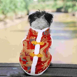 Dog Apparel Clothing Pet Clothes Year Costume Cat Festive Cosplay Polyester Outfit