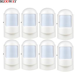 System Wireless Intelligent Passive Infrared Detector PIR Motion Sensor GSM Alarm Detector For Home Burglar Alarm System Security