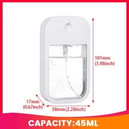 Storage Bottles Portable Spray Bottle High Pressure Fine Mist Carryable Alcohol Disinfectant Hand And Pocket Sanitizer Small
