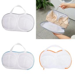 Laundry Bags Bra Bag Underwear Wash Package Brassiere Clean Pouch Anti Deformation Mesh Pocket Special For Washing Machine O6W4