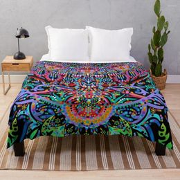 Blankets Mandala Energy Throw Blanket Decorative Sofa Velour