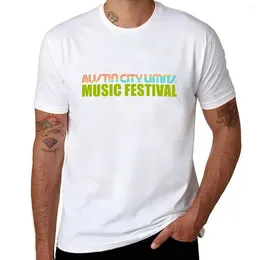 Men's Polos AUSTIN LINEUP 2024 CITY LIMITS MUSIC FESTIVAL T-shirt Plus Sizes Shirts Graphic Tees Size Tops Fitted T For Men