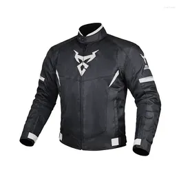 Motorcycle Apparel MOTOCENTRIC Summer Jacket Motocross Clothing With Protective Gear Mesh Breathable Moto Coat For Motorcyclist Racing