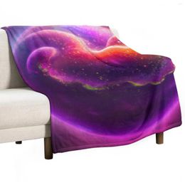 Blankets Abstract Red Planet - Digital Art Throw Blanket Cute Plaid Luxury St Designer