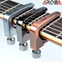 Cables Aroma Acoustic electric aroma guitar capo guitarlele capo capotraste screw adjusting high qualified glossy finish