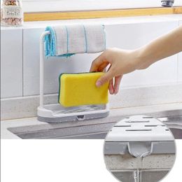 Kitchen Storage Detachable Top Sink Rack Sponge Drain Dryer Bathroom Accessories