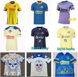 size S-4XL 2023 2024 2025 Liga MX Club America Soccer Jerseys R.MARTiNEZ GIOVANI home away 3rd training vest 24 25 football men and women shirt