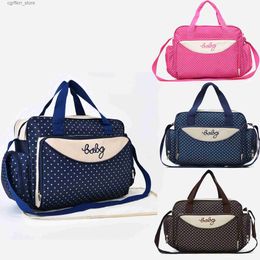 Diaper Bags Fashion large capacity multifunctional Mommy bag Going out portable mother-and-baby bag hand of Lading shoulder diaper bag L410