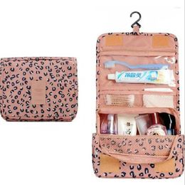 Storage Bags Travel Toiletry Bag Hung With Hook Large Capacity Cosmetics Buggy Cosmetic Foldable Hanging