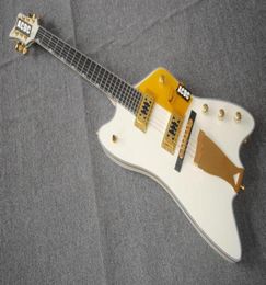 Custom Shop 6199 Billy Bo Jupiter Cream Fire Thunderbird Electric Guitar Big Sparkle Bindings TV Jones Pickups Penguin Pickguard6618953