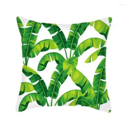 Pillow Simple S Tropical Plants Nordic Cartoon Covers Decorative Cover For Sofa Luxurious Home Square Cute E1714