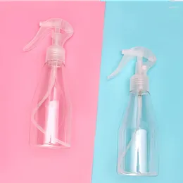 Storage Bottles 10Pcs Portable 200ml Plastic Trigger Mist Spray Bottle Hair Salon Tool Refillable Makeup Moisture Atomizer Pot