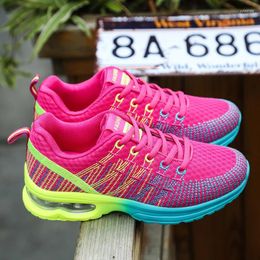 Casual Shoes Running Ladies Flat Platform Ultra Lightweight Non Slip Walking Jogging Sneakers Breathable Color